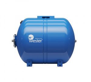 Гидроаккумулятор горизонтальный WESTER Premium WAO 100л 10 бар (к/ф из нерж.)