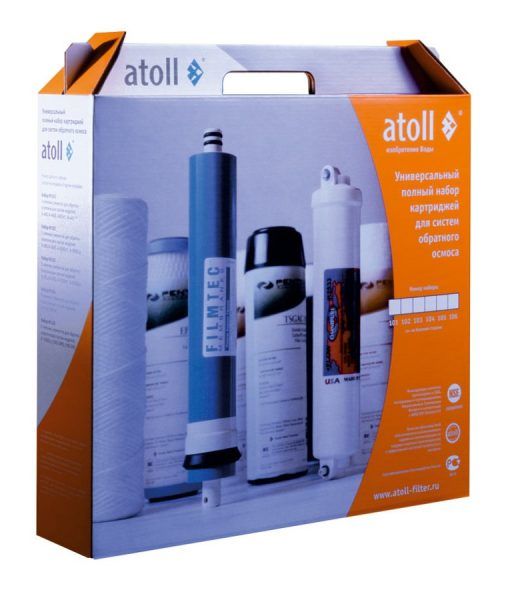 Atoll набор фильтроэлементов №104m STD