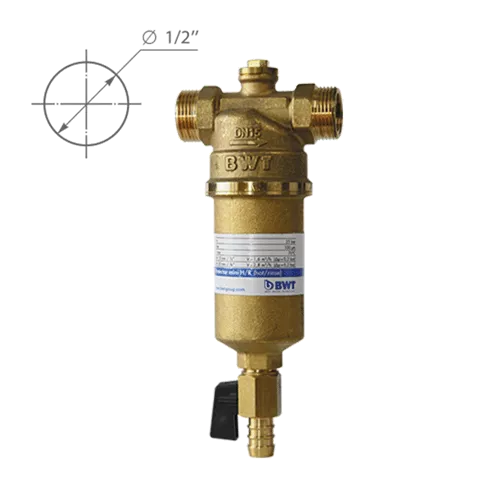 BWT Водоочиститель "BWT Protector Mini Г/в 1/2" прямая промывка