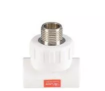 T (M) 25*1/2" тройник PPR с нар. резьбой